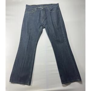 Levi's 527 Men's Straight Leg Blue Denim Jeans - Size 38x32